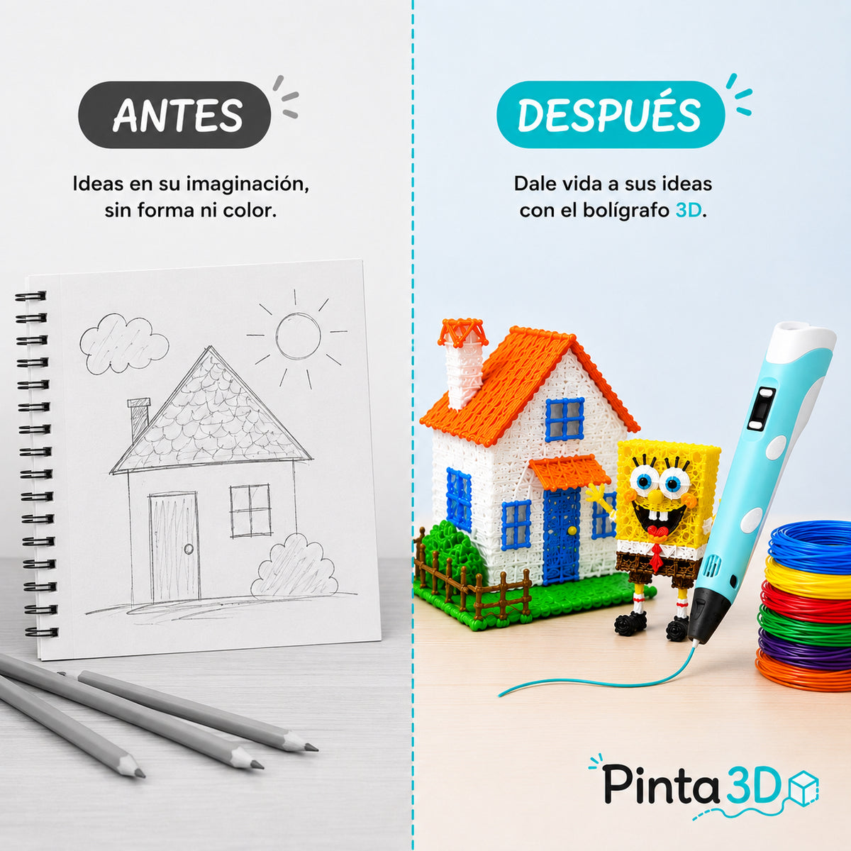 Boli Mágico Pinta3D™
